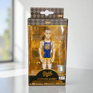 Funko Gold NBA Premium Stephen Curry Golden State Warriors Vinyl Figure